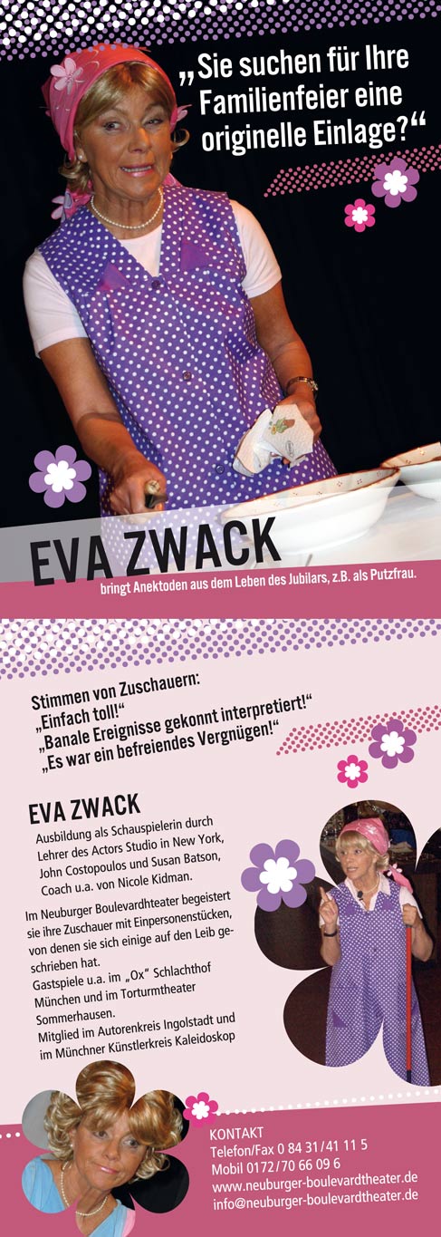 Sie k&ouml;nnen mich buchen!